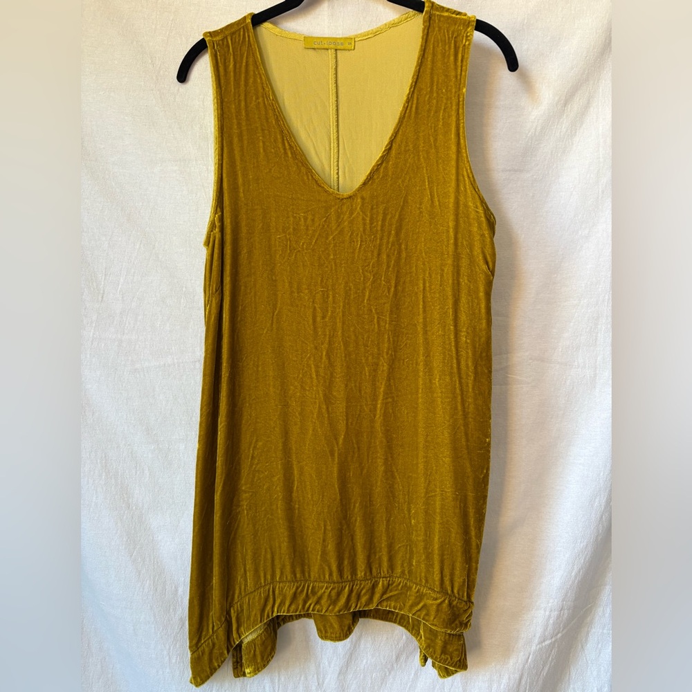 Cut Loose Velvet Tank Tunic